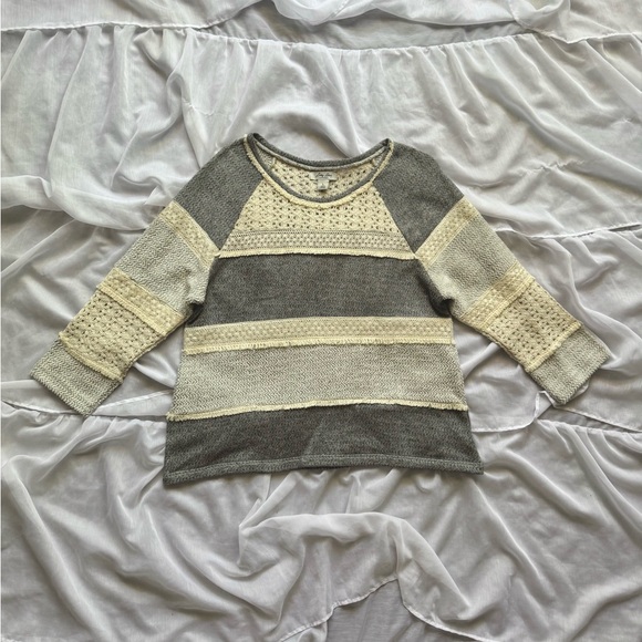 Lucky Lotus Knit Crewneck Sweater - Picture 1 of 10